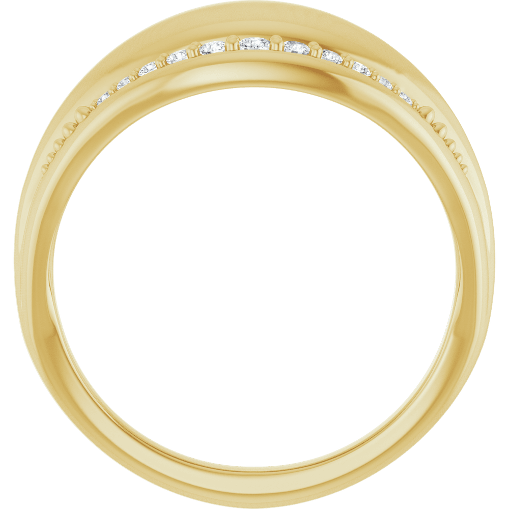 Éclat Ligne Diamond Ring 14K Gold