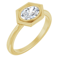 Émeraude Oval Sapphire Ring