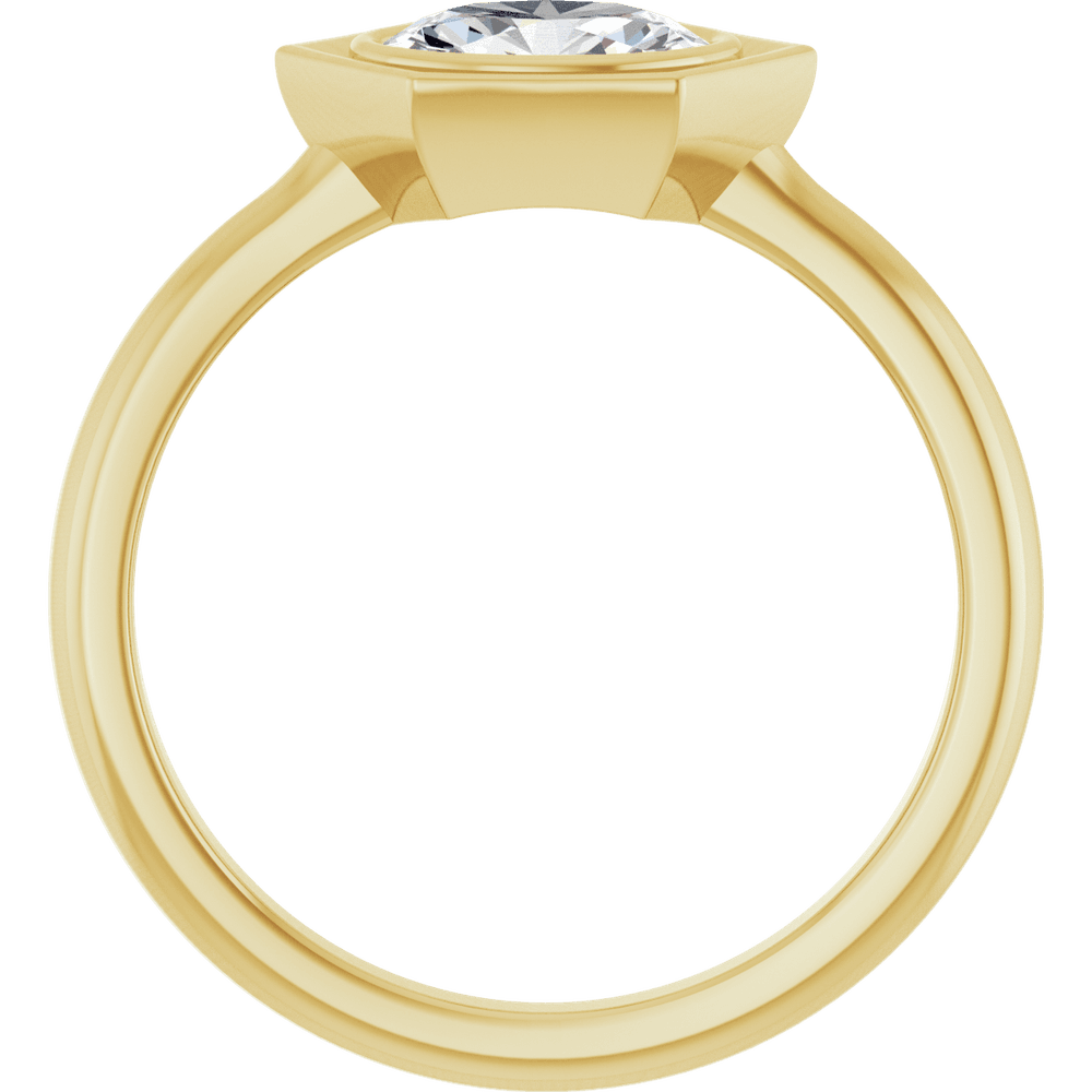 Émeraude Oval Sapphire Ring