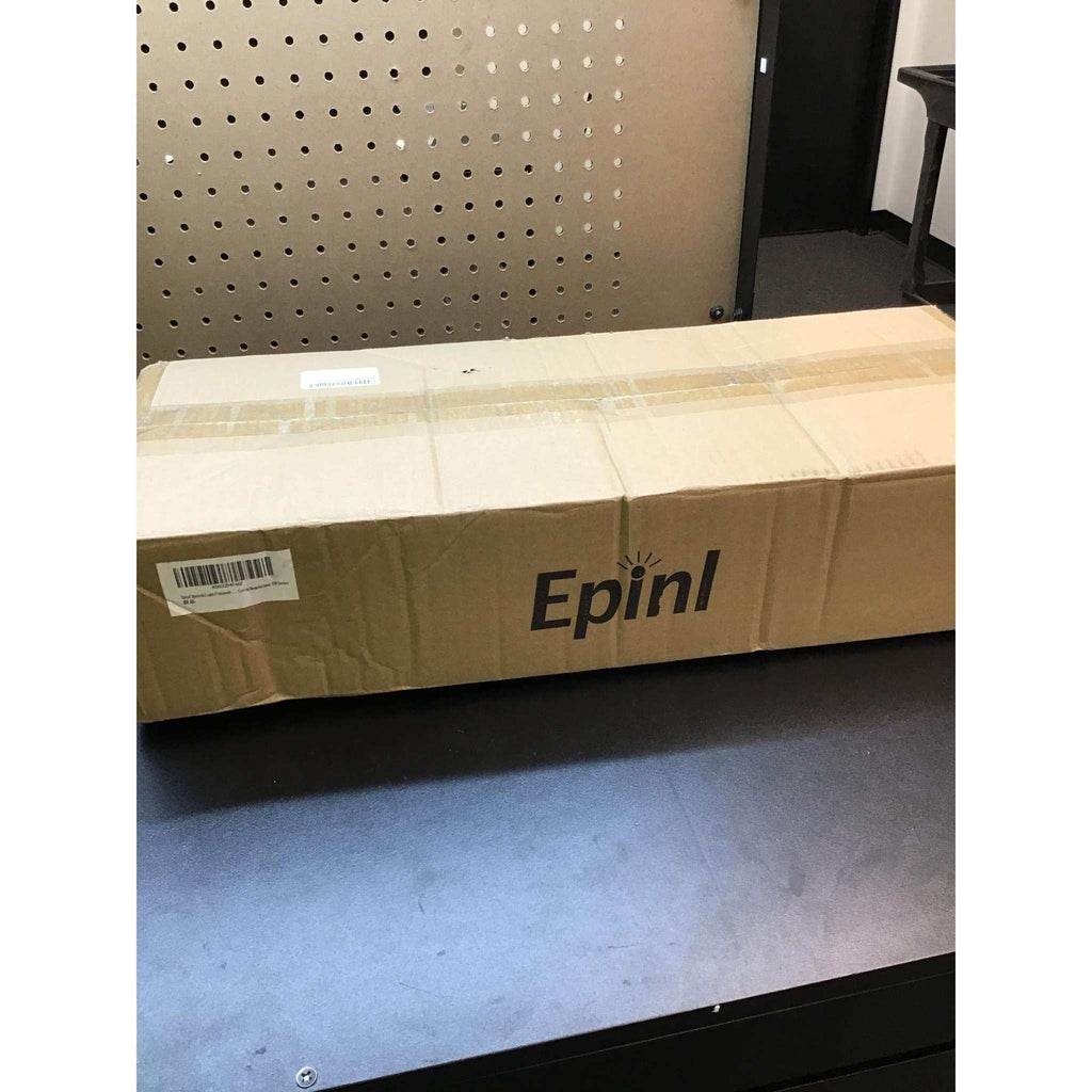 Epinl Modern Sputnik Light Fixture 6-Lights Chandelier Black and Gold Chandelier Metal Semi Flush Mount Ceiling Light for Bedroom Living Room Hallway.E26 Socket