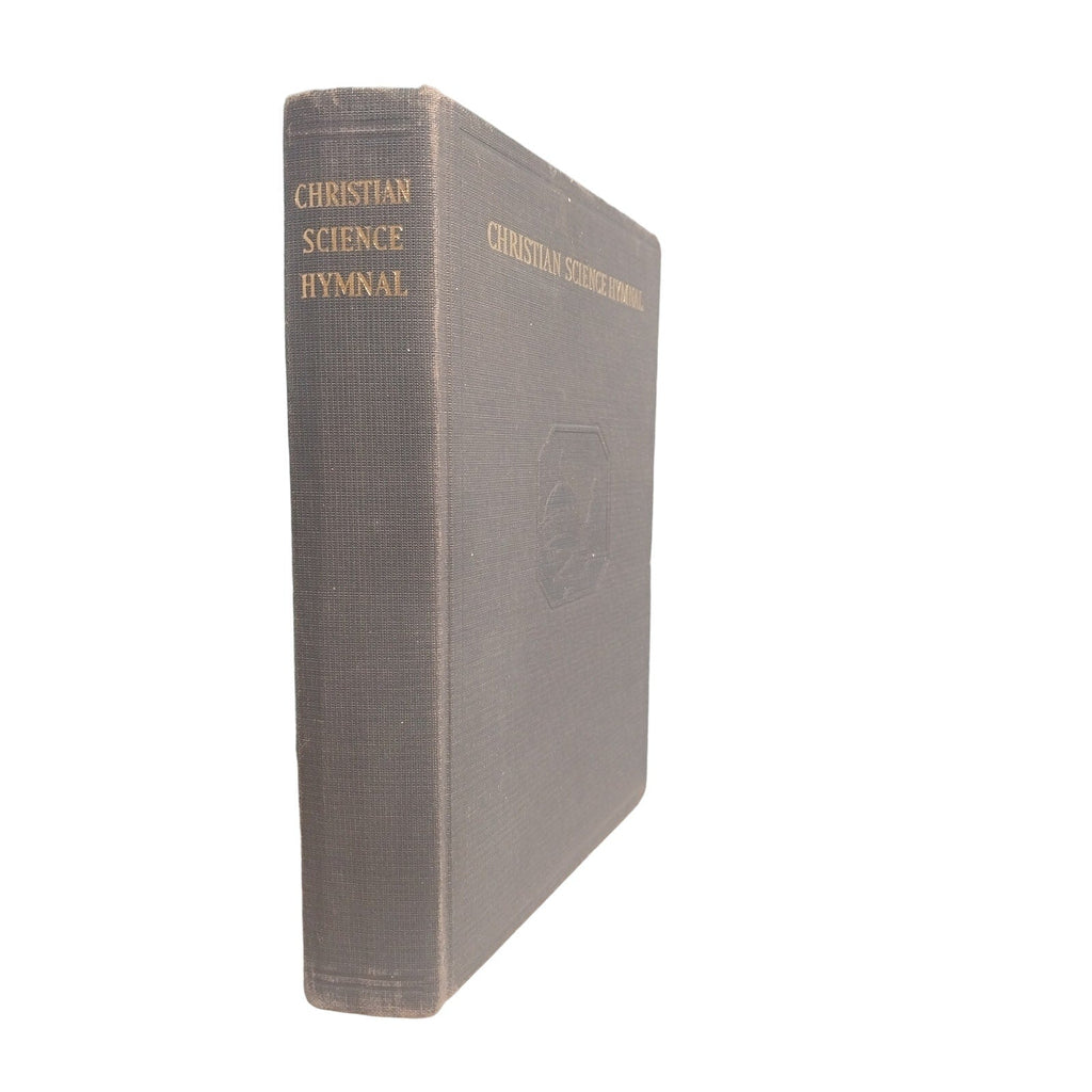 Vintage 1937 Christian Science Hymnal Hardcover Book by Mary Baker Eddy