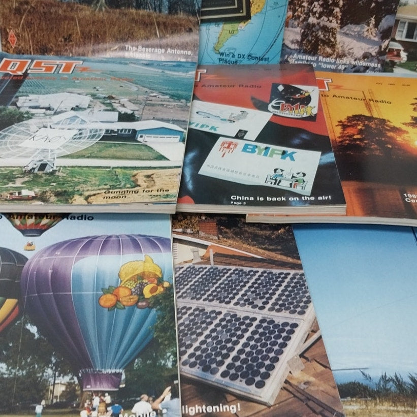 Vintage 1982 QST National Assn Amateur Radio Magazine FULL Year 12 Issues Lot