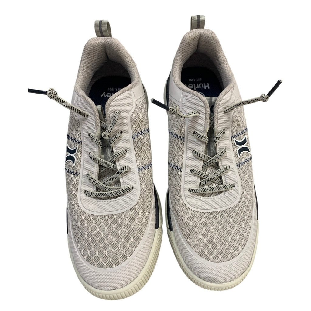 Hurley Mens Size 8 Gray Sneakers Exeter Lace Up Round Toe Low Top Athletic Shoes