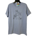 New Hand Printed Womens Medium Bluey Bingo Easter Egg Short Sleeve Tee Shirt