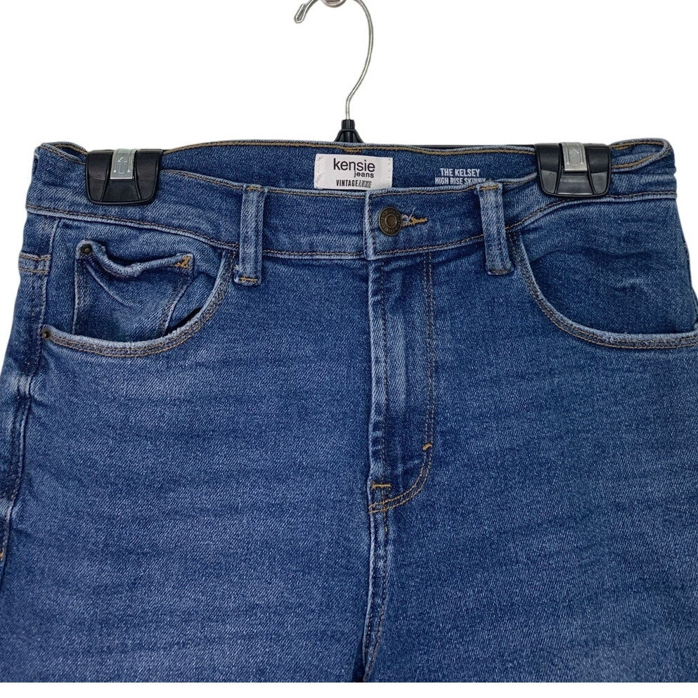 Kensie Jeans Womens 8/29 Cotton Blend The Kelsey High Rise Skinny Denim Jeans