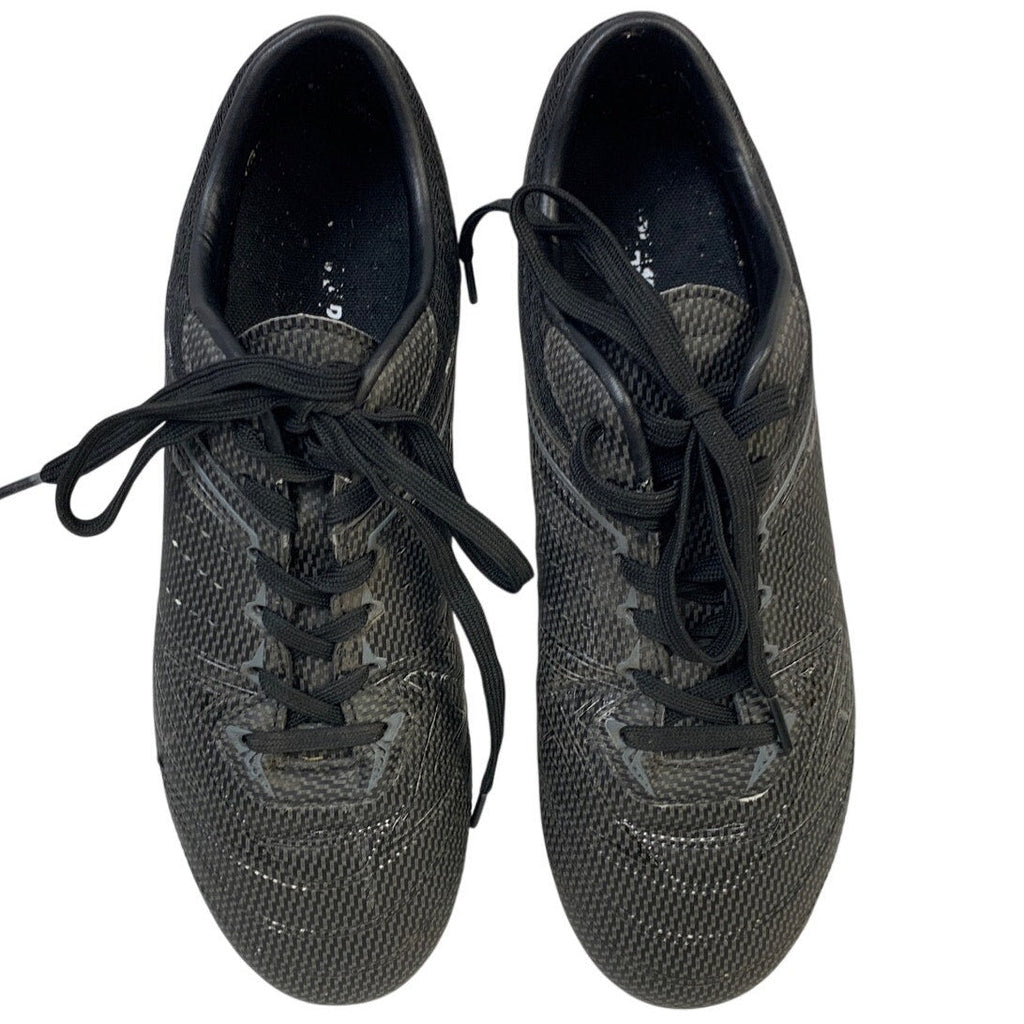 Dream Pairs Mens Size 9 Black Cleats Lace Up Round Toe Sport Soccer Shoes