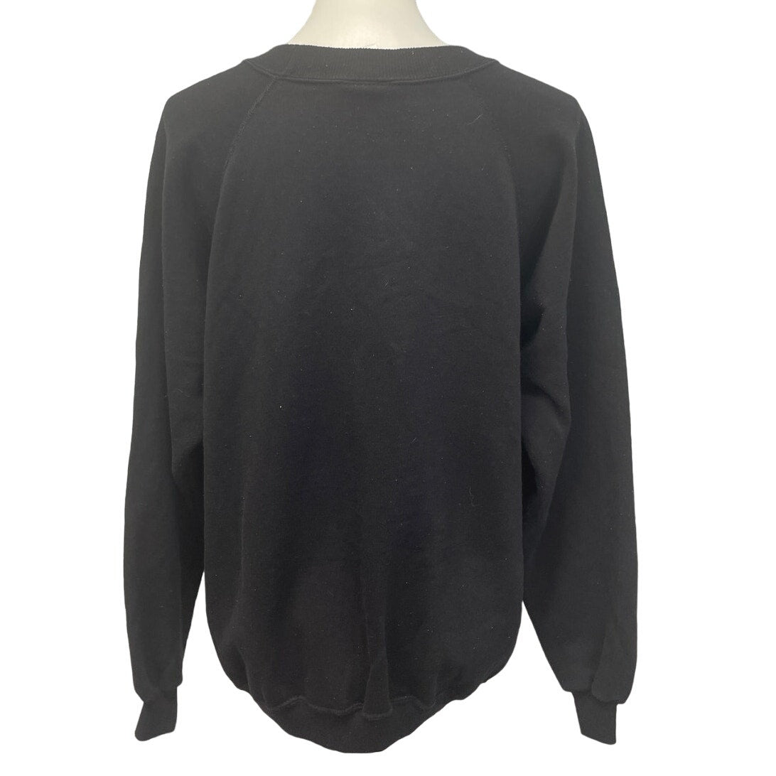 Hanes Womens XL Dear Santa I Want It All Long Sleeve Pullover Sweatshirt