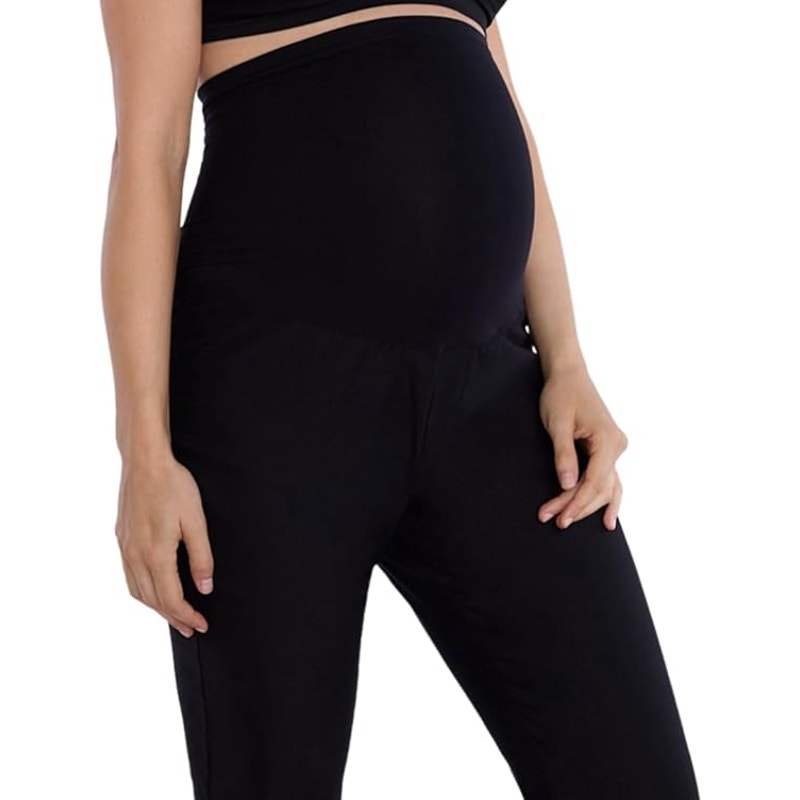 Motherhood Maternity Womens XL Over The Belly Straight Leg Pregnancy Dress Pants