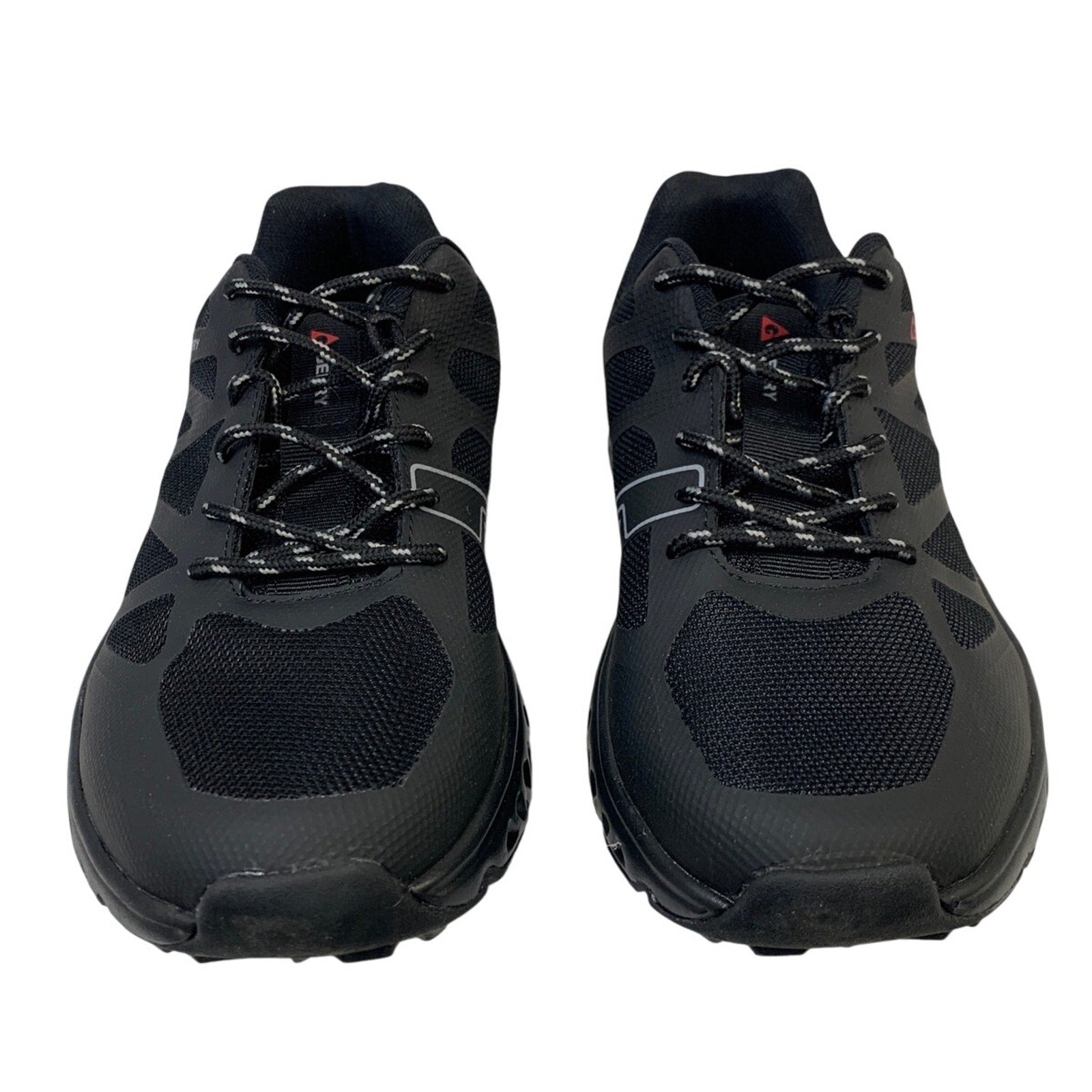 Gerry Mens Size 10 Black Mesh Speed Trail Comfort Insole Lace Up Athletic Shoes