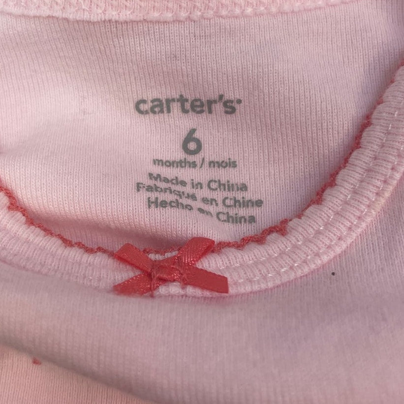 Lot of 5 Carhartt GAP Carters Baby Girls 3-6 Month One Piece Tops Sleepwear