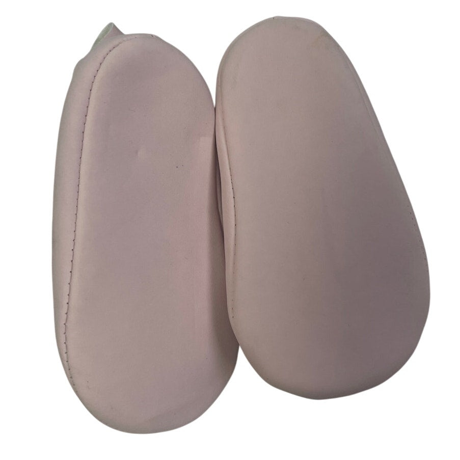 New Carter's 3-6 Months Baby Girl Pink Faux Leather Slip On Shoes
