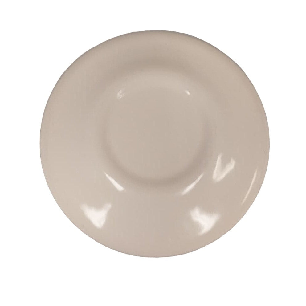 Vintage Ceramic Blue White Riverboat Small Round Dessert 6.25" China Plate
