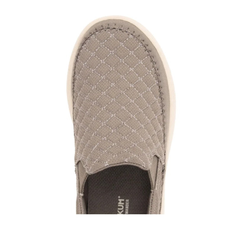 New In Box Staheekum Womens Size 7 Taupe Breathable Mesh Slide On Sneaker Shoes