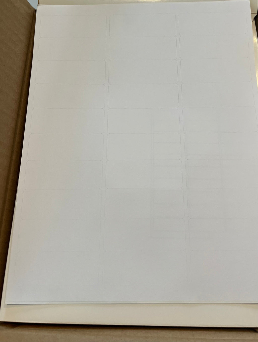 Staples BL58260 Baseline Mailing Labels, White, 3000/Pack