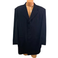 Veronelli Mens 48L 43W Pin Stripe 6-Button Single Breasted Suit Jacket Coat Only