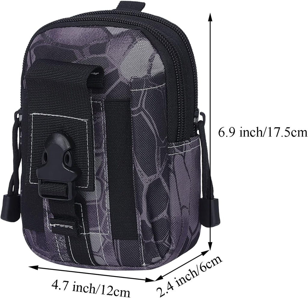 JupiterGear Tactical MOLLE Military Pouch Waist Bag for Hiking,