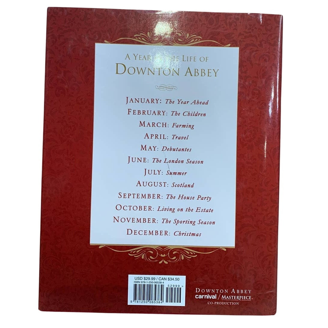 2014 A Year in the Life of Downton Abbey Hardback Book by Jessica Fellowes