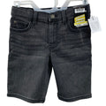 NWT New Art Class Kids Small (6/7) Adjustable Waist Denim Black Jean Shorts