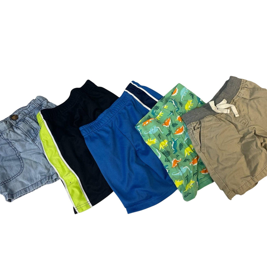 Carters Nike Old Navy Cat & Jack 4T 5T Athletic Khaki Denim Shorts T-Shirt Lot