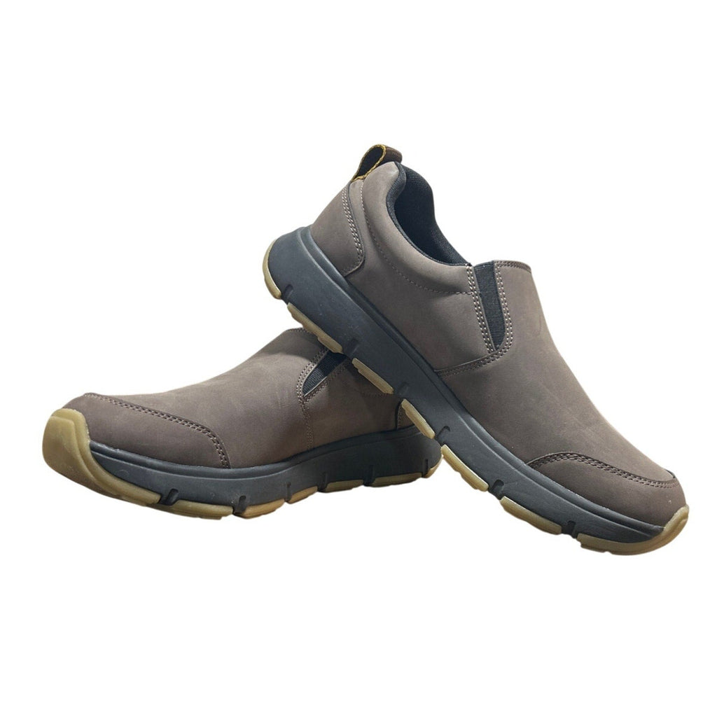New In Box Gerry Mens Size 13 Brown Faux Leather Slide On Moc II Sneakers Shoes