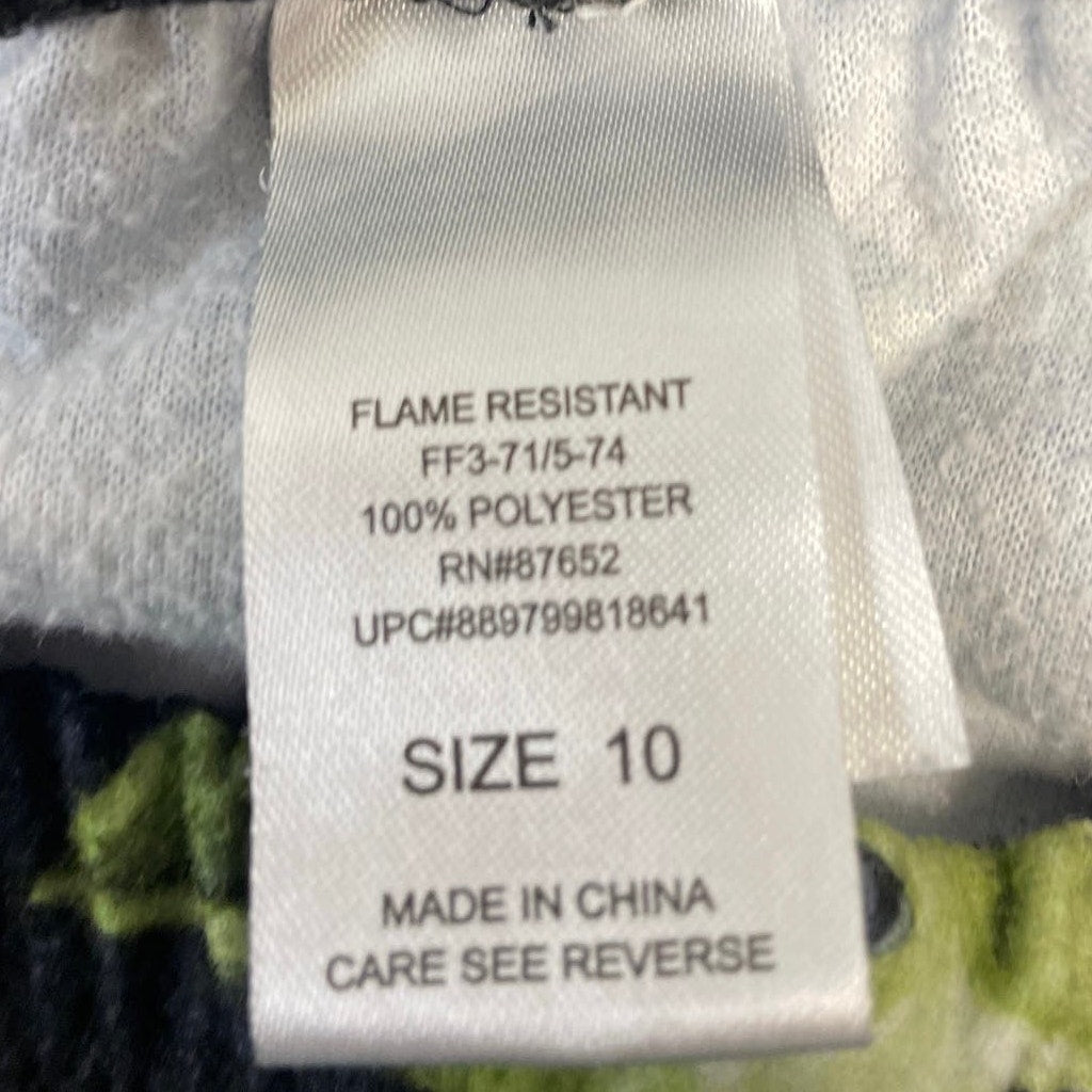 Star Wars Kids Size 10 Grogu Baby Yoda 100% Polyester Pajama Pants Sleepwear PJ
