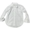 New Art Class Girls Small (6/7) White Long Sleeve 100% Cotton Button Up Shirt