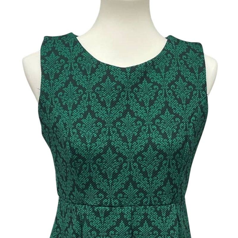LA Soul Medium M/L PolyCotton Sleeveless Fit & Flare Tapestry Knee Length Dress