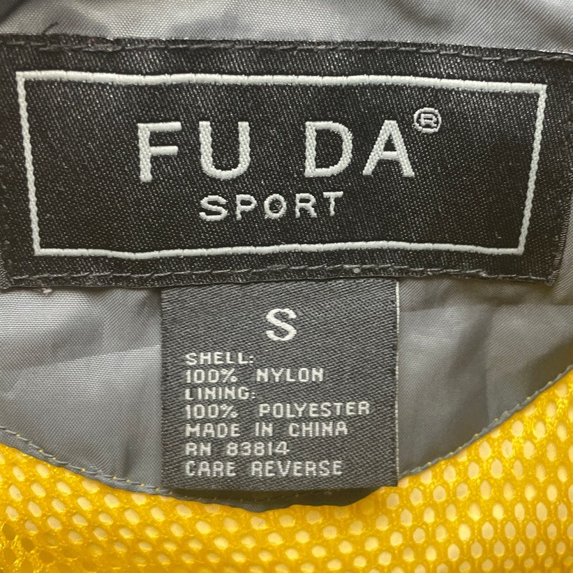 Fu Da Sport Mens Small Half Zip Lightweight Pullover Rain jacket Wind Breaker