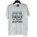 New Hand Printed Mens 4XL Wonderful Counselor Mighty God Jesus Christ Tee Shirt