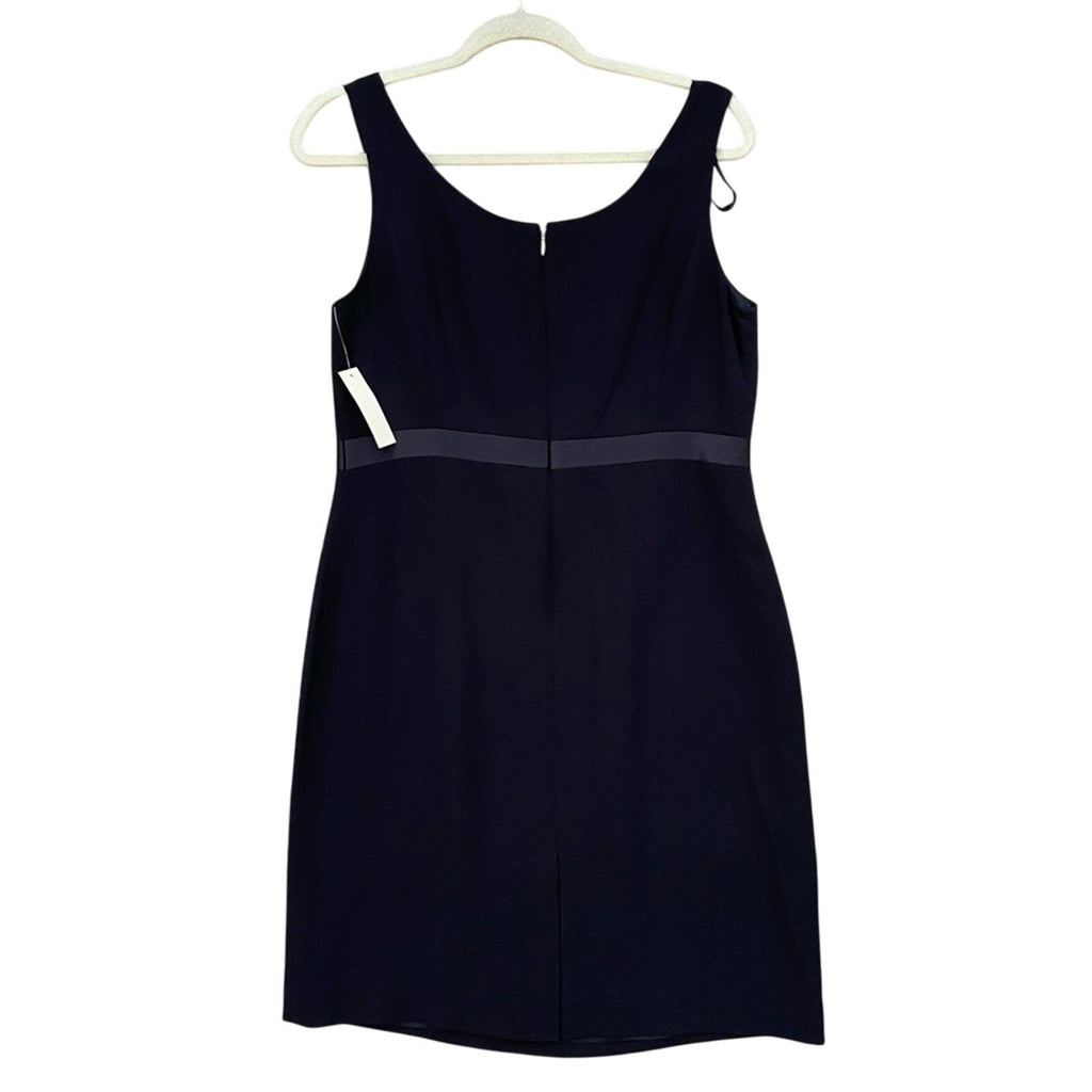 New Amanda Smith Womens Size 8 Black 100% Polyester LBD Sleeveless Sheath Dress