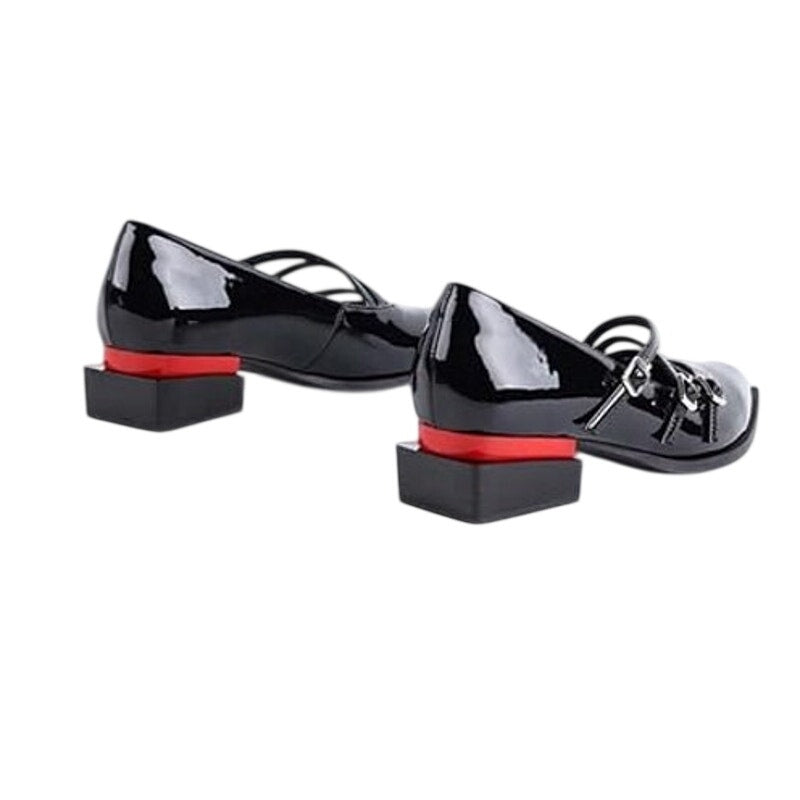 New LingxiaUne Womens Size 8 Black Patent Leather Dress Pointed Toe Loafer Shoes