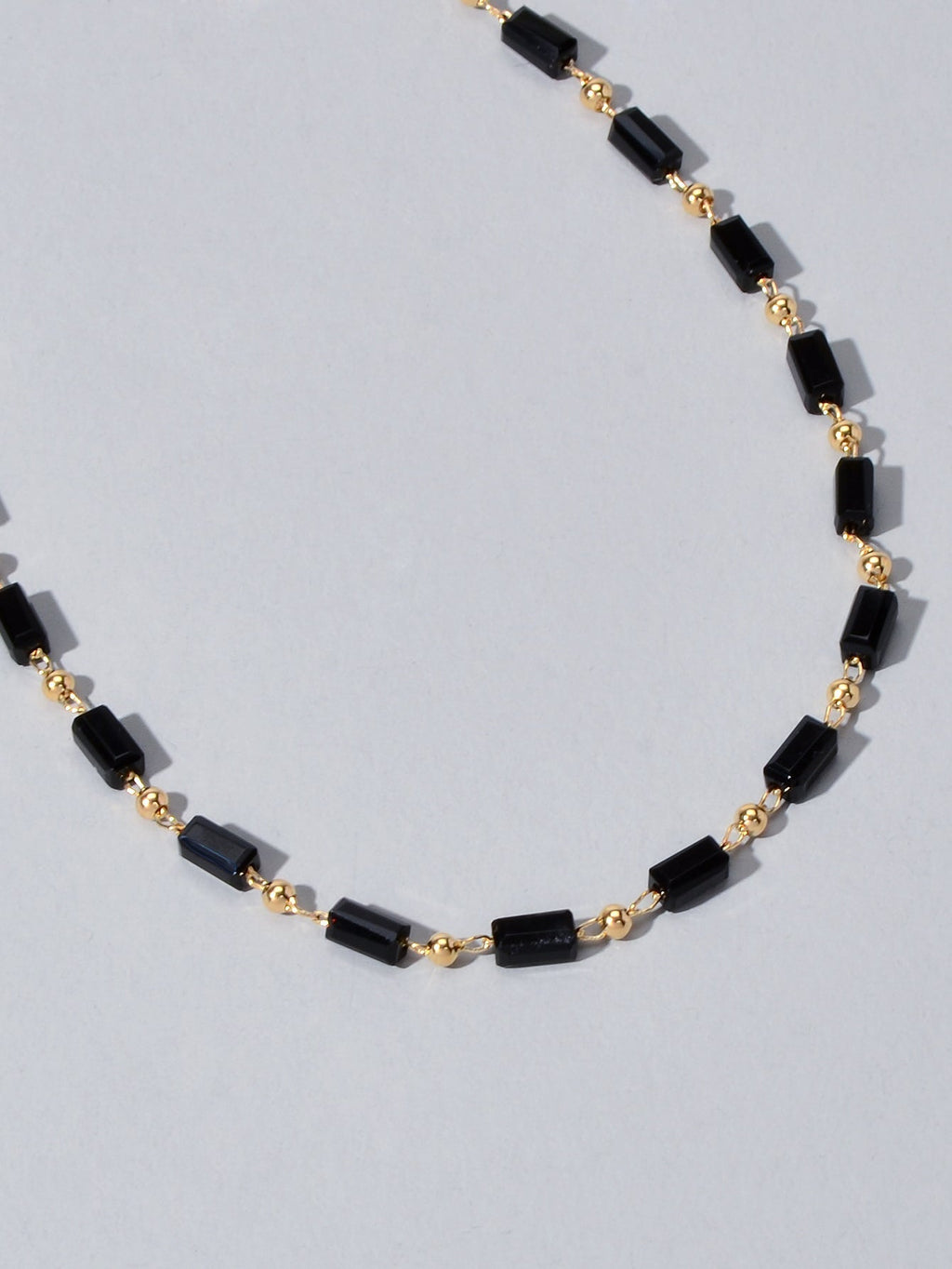 1 pc Foot Beach Jewellery Gold Chain Handmade Black Beads Anklet