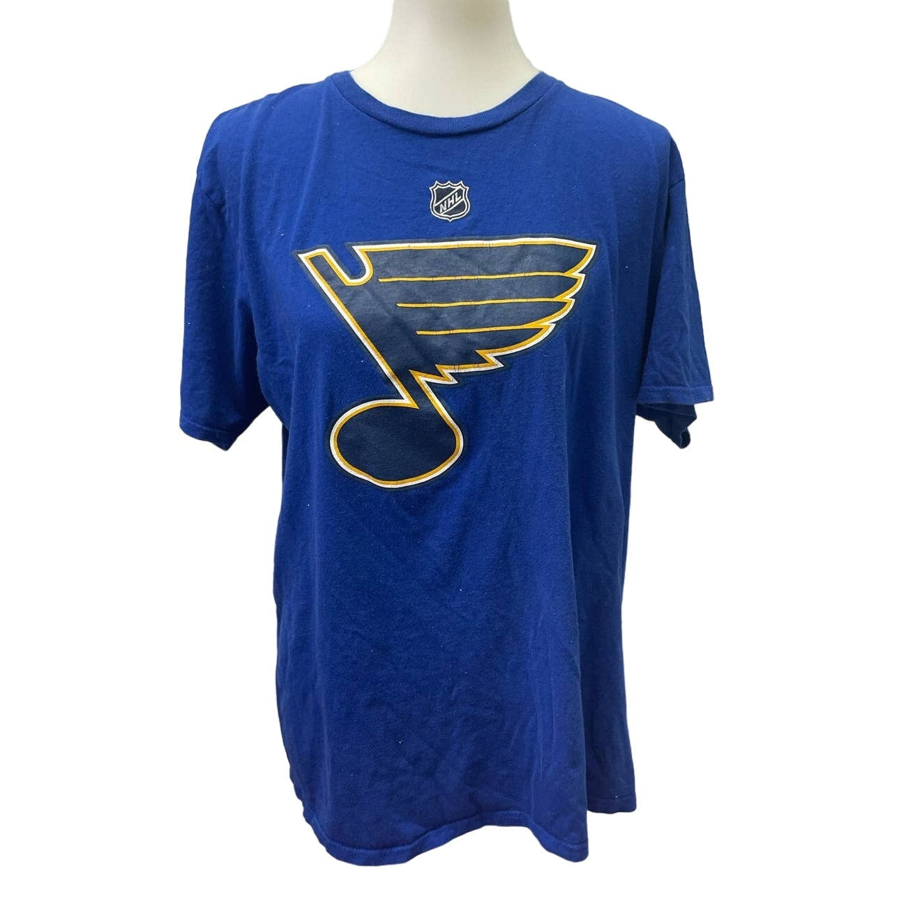 Adidas St Louis Blues Hockey Mens Large NHL Tarasenko 91 Short Sleeve Tee Shirt