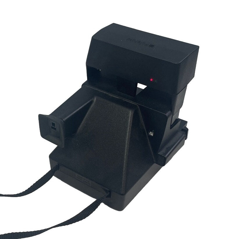 Vintage Working Polaroid One Step Flash Camera w Strap Made in United Kingdom