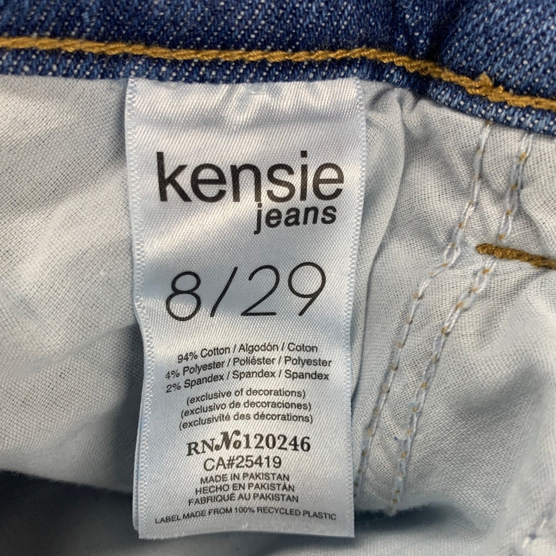 Kensie Jeans Womens 8/29 Cotton Blend The Kelsey High Rise Skinny Denim Jeans