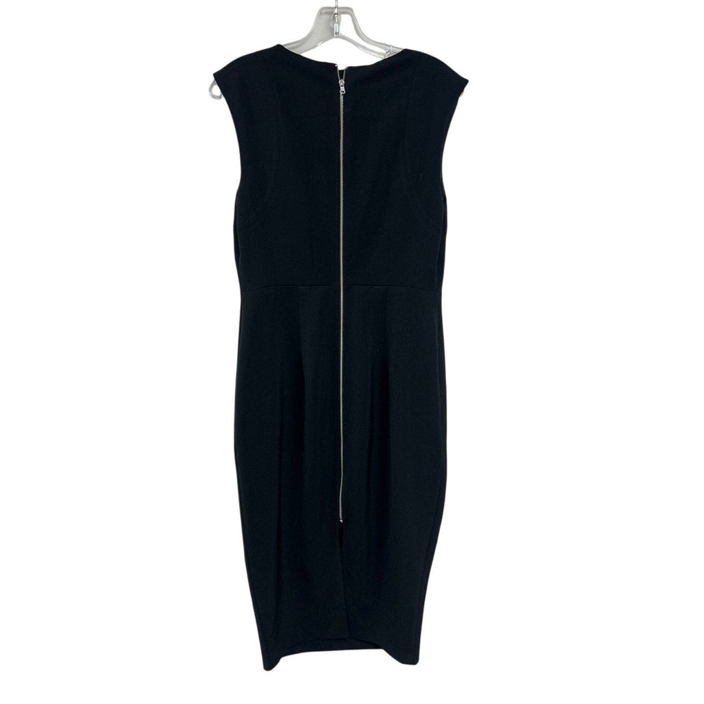 Express Womens Size 8 Polyester Blend LBD Sleeveless Back Zip Bodycon Dress