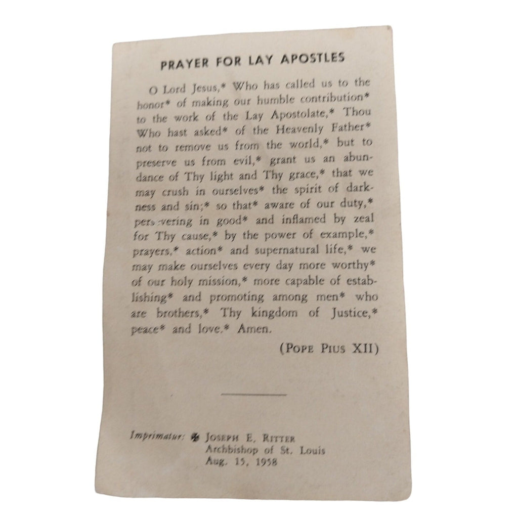 Vintage 1950s Salesians St Jude Novena Prayer Book Catholic Ephemera Cards