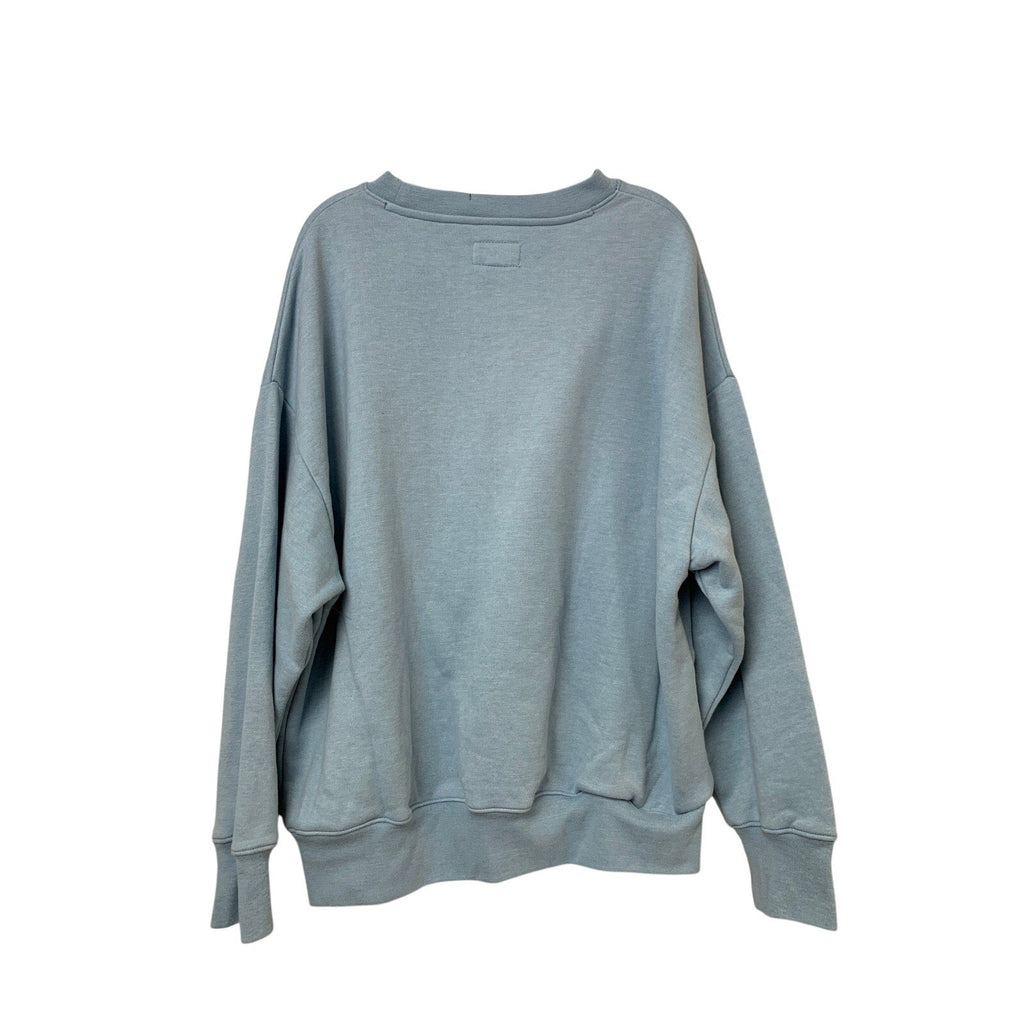 New Hand Printed Womens Medium Grandma Love Joy Patience Long Sleeve Sweatshirt