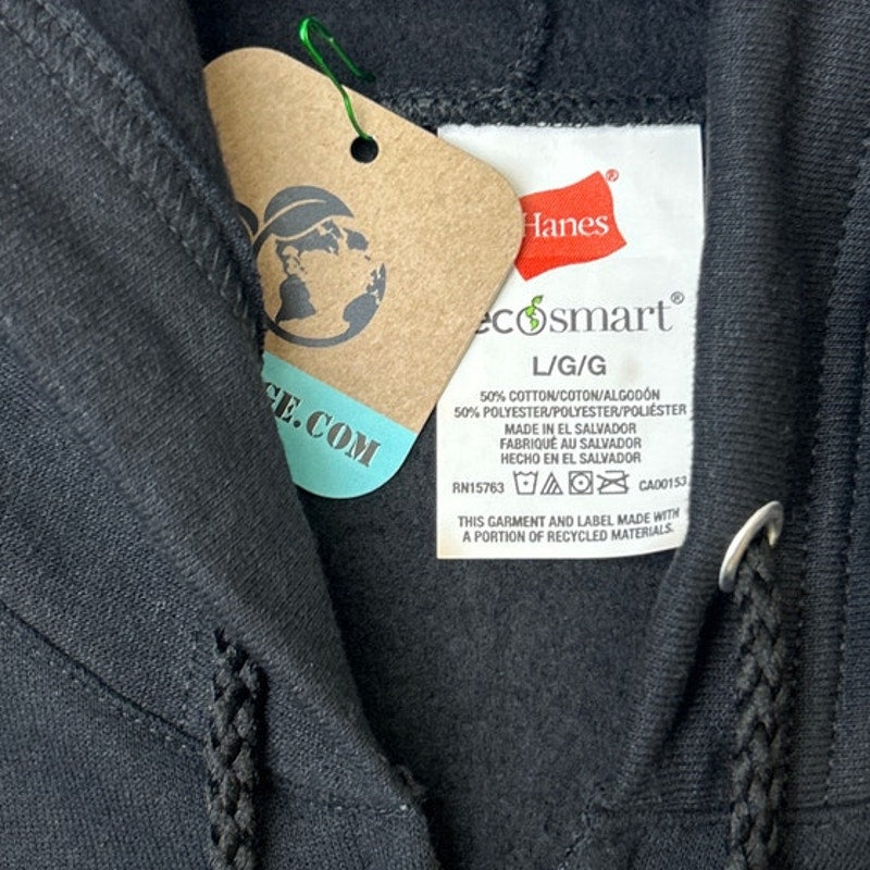 New Hand Printed Large Maryland Rebel Alliance Cardinal Anti-Ice Protest Jacket