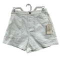 New Universal Thread Womens Size 12 100% Cotton White Front Pocket Short Shorts