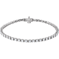 Ligne Éclat Carré Bracelet 2.5 CTW 14K White/Yellow Gold