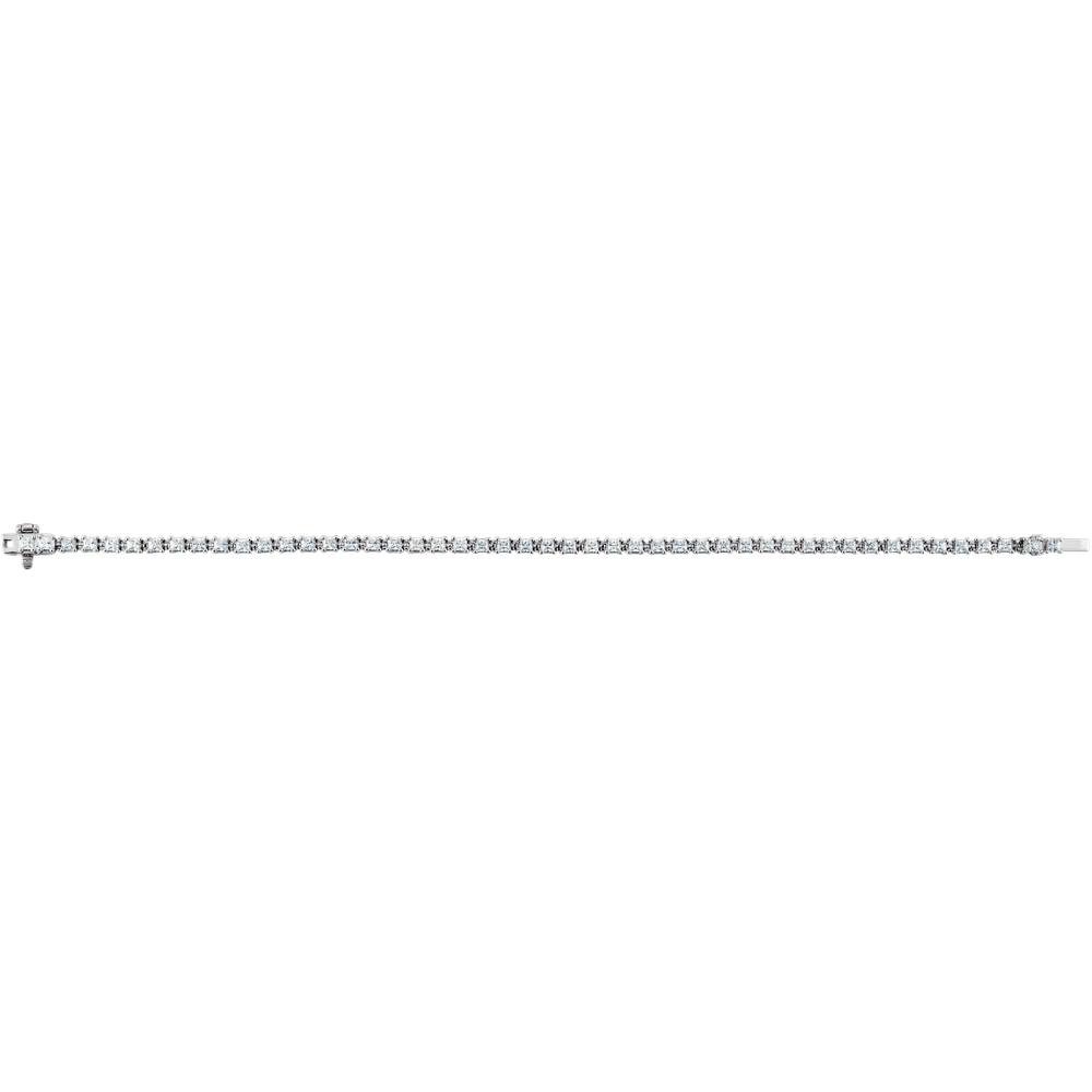 Ligne Éclat Carré Bracelet 2.5 CTW 14K White/Yellow Gold
