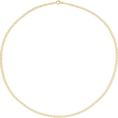 14K Yellow Gold-Filled 2.6mm Anchor Chain