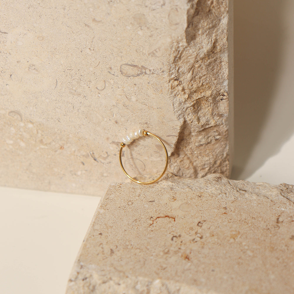 JEANETTE PEARL RING