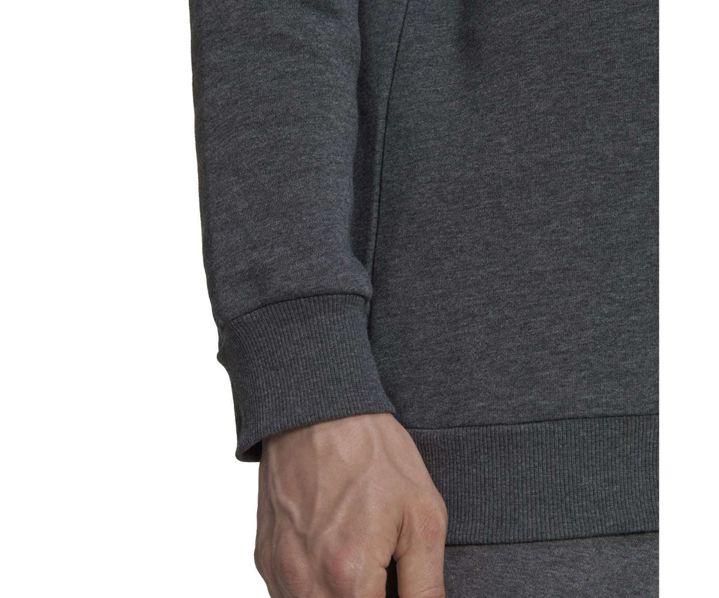 adidas Men's Essentials Big Logo Sweatshirt - DARK GREY / HEATHER WHITE