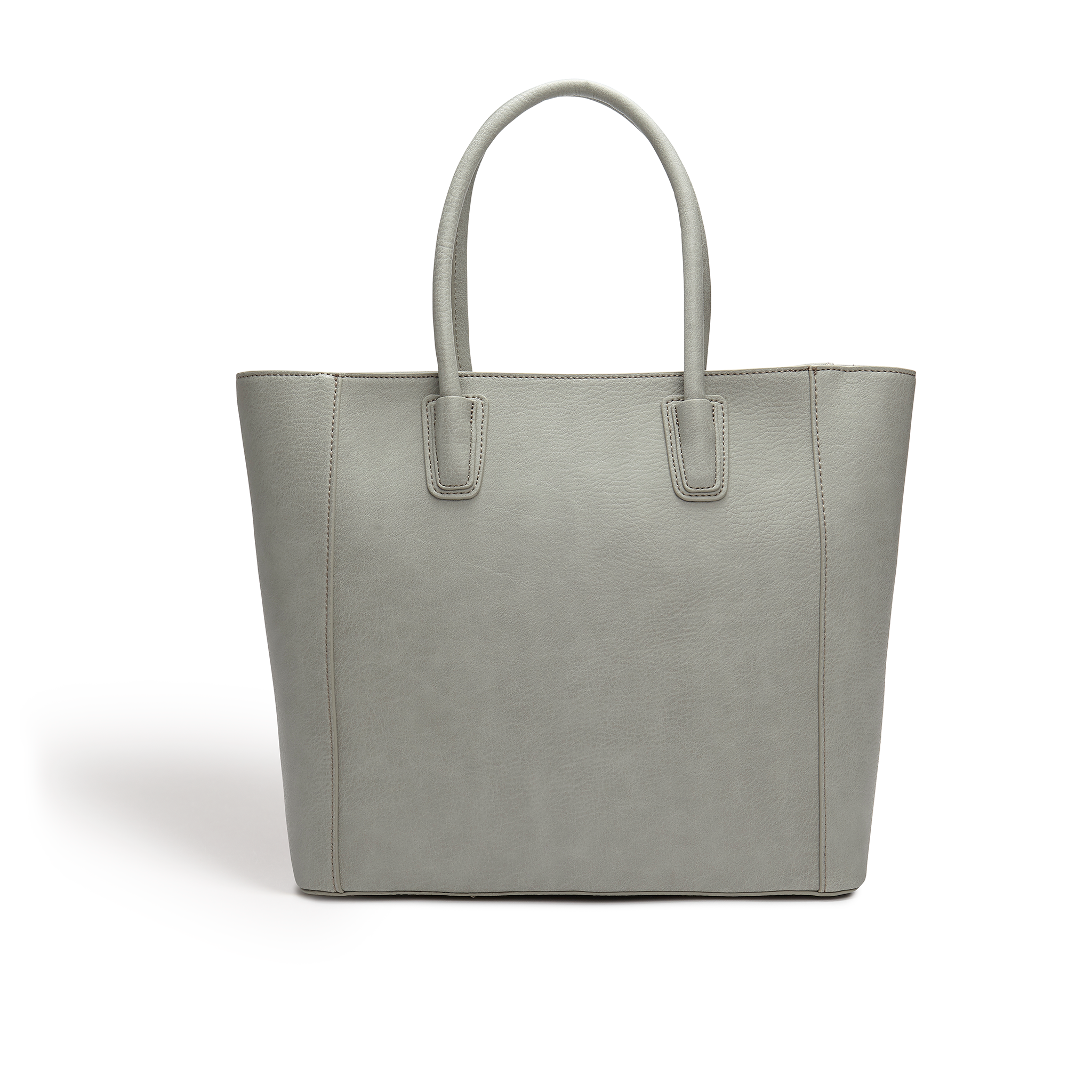 Eufala Bow Grey Vegan Tote Bag