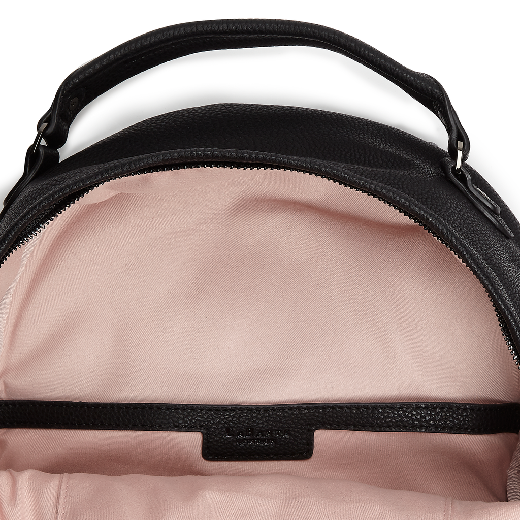 Black - Camberwell Vegan Quilted Backpack