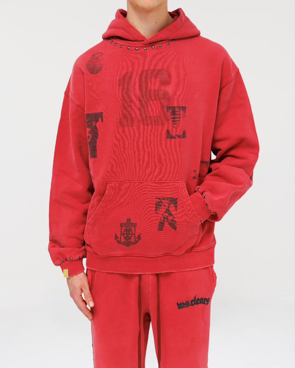 History Studded Hoodie