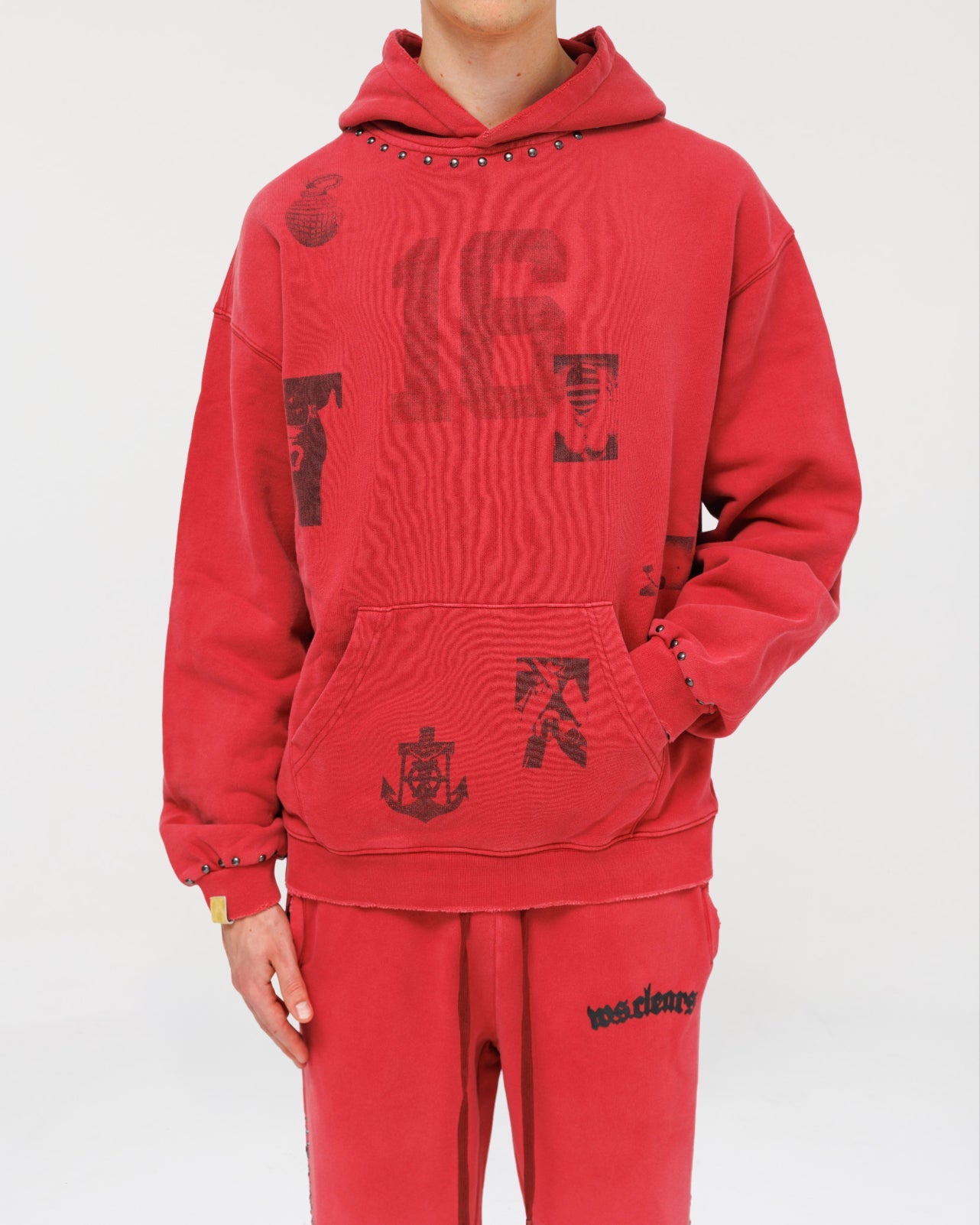 History Studded Hoodie