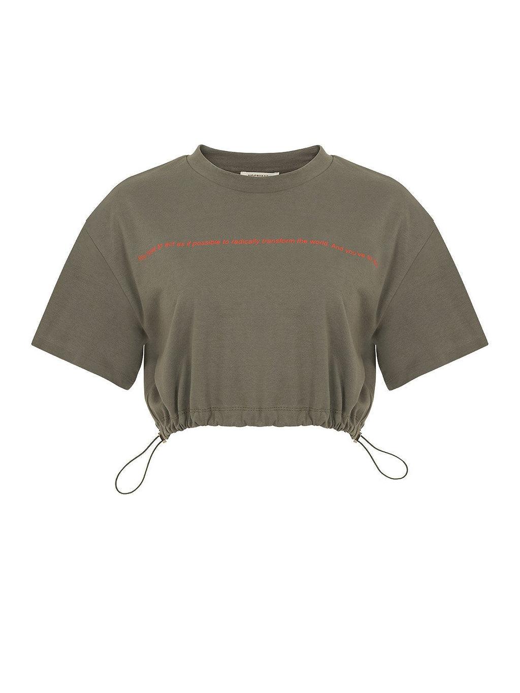 Round Neck Crop Top